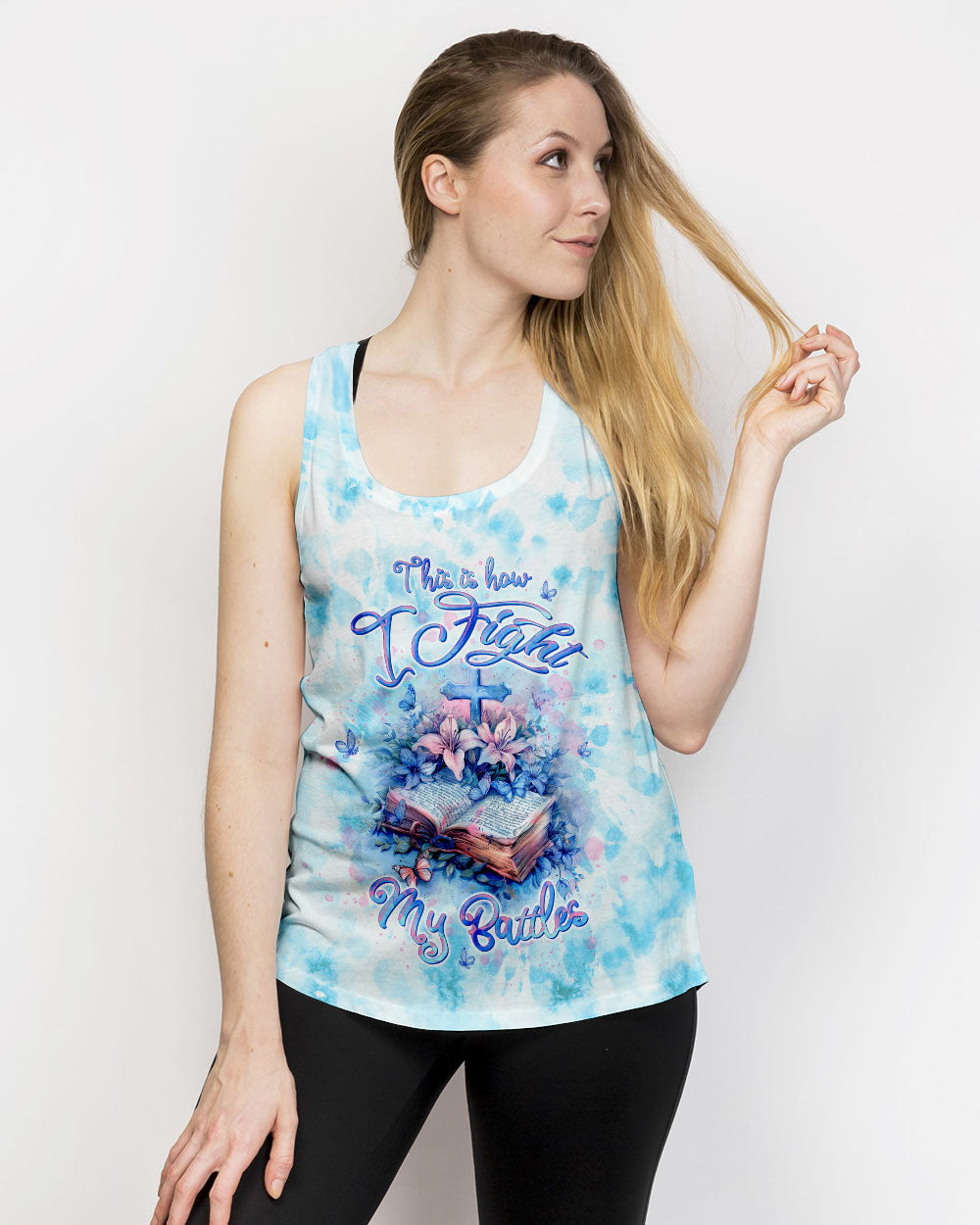 This Is How I Fight My Battles Women's All Over Print Shirt - Tltw0404245