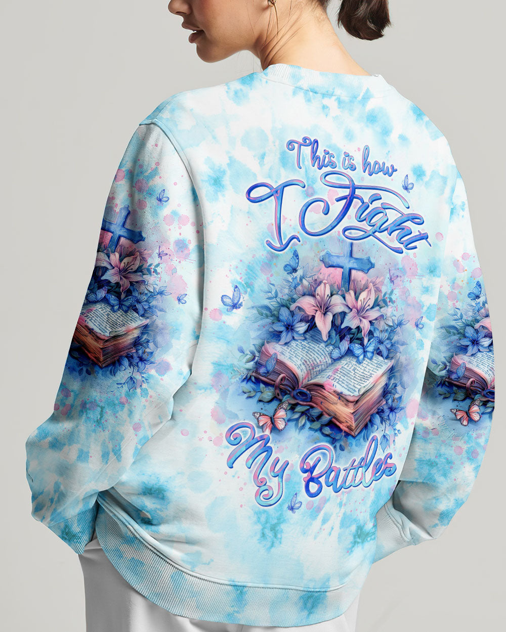 This Is How I Fight My Battles Women's All Over Print Shirt - Tltw0404245