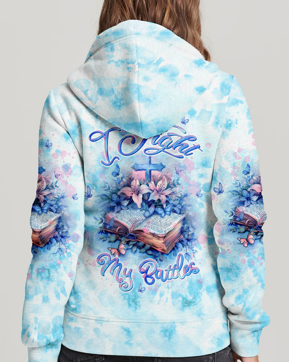 This Is How I Fight My Battles Women's All Over Print Shirt - Tltw0404245