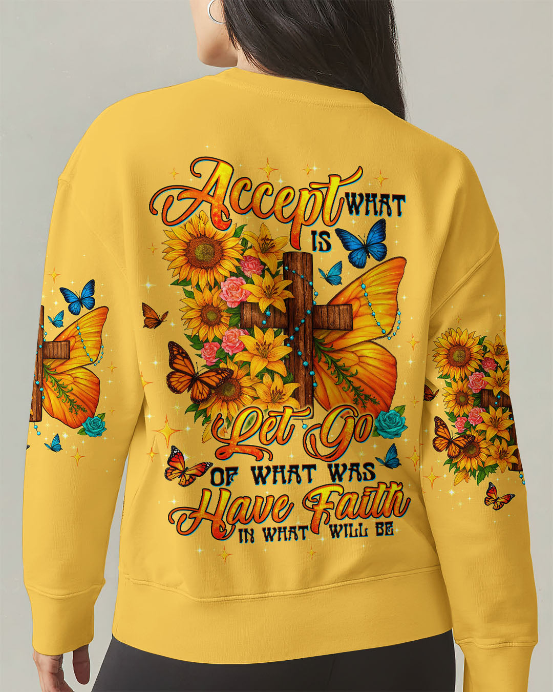 Have Faith In What Will Be Butterfly Women's All Over Print Shirt - Tltw0409252