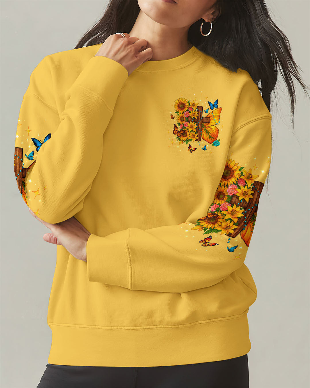 Have Faith In What Will Be Butterfly Women's All Over Print Shirt - Tltw0409252