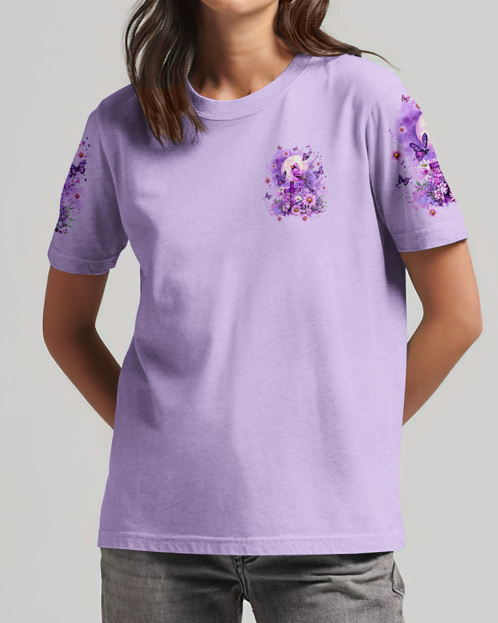 I Believe There Are Angels Among Us Cardinal Women's All Over Print Shirt - Tltw0410242