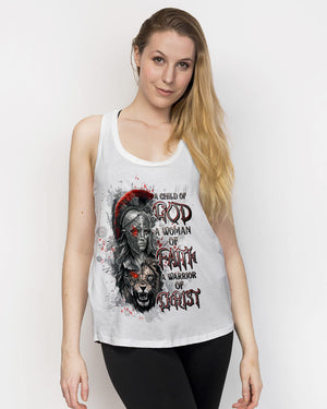 A Child Of God A Woman Of Faith Warrior Lion Women's All Over Print Shirt - Tltw0411244