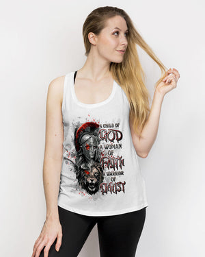 A Child Of God A Woman Of Faith Warrior Lion Women's All Over Print Shirt - Tltw0411244