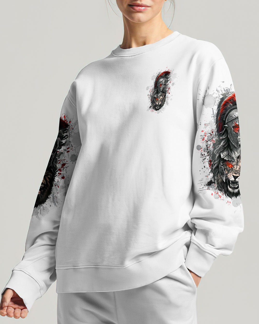A Child Of God A Woman Of Faith Warrior Lion Women's All Over Print Shirt - Tltw0411244