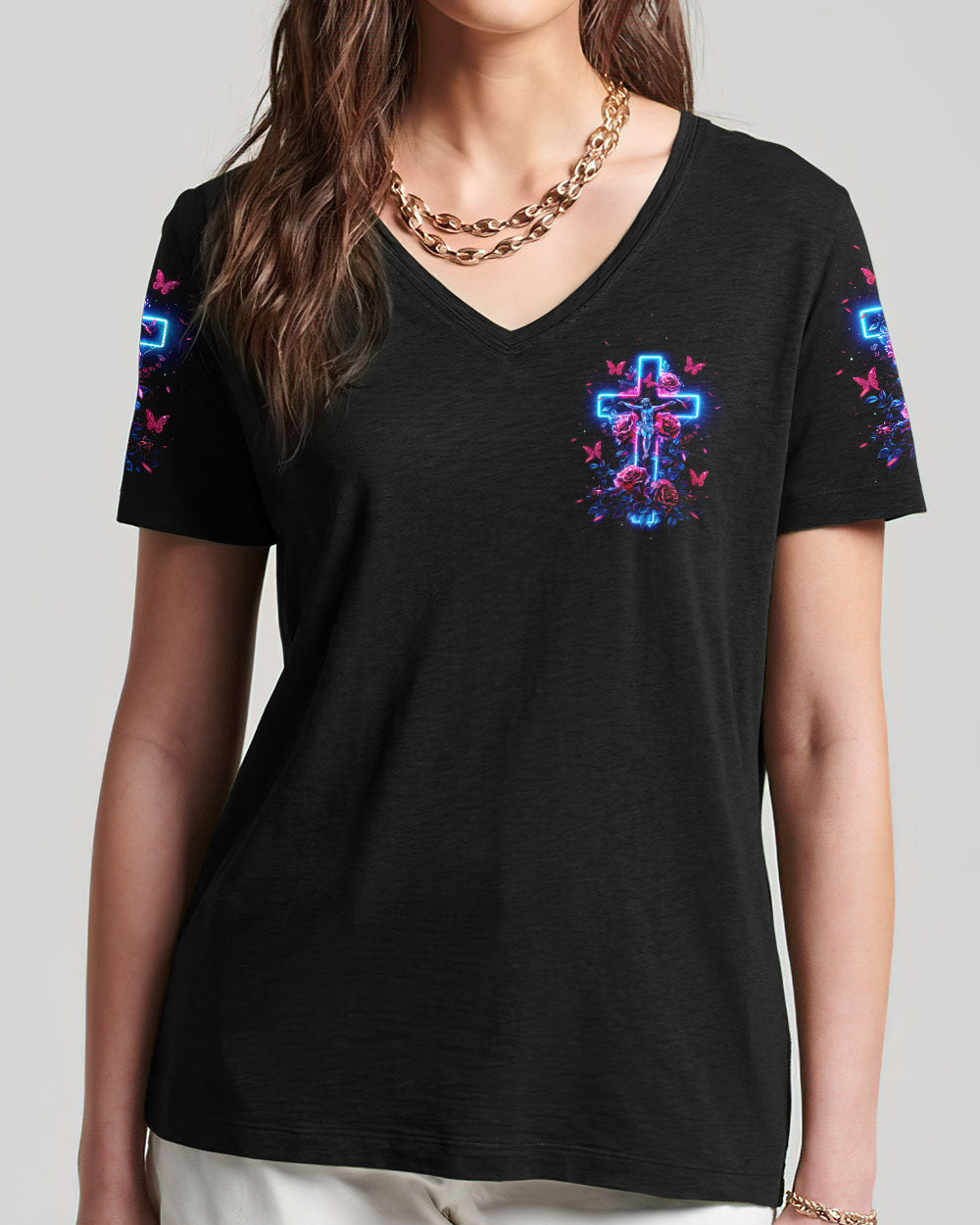 I Only Kneel For One Man Women's All Over Print Shirt - Tltw0504245