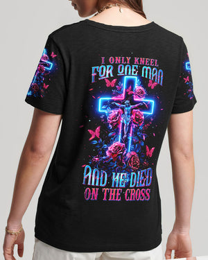 I Only Kneel For One Man Women's All Over Print Shirt - Tltw0504245