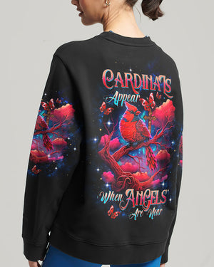 When Cardinals Appear Angels Are Near Women's All Over Print Shirt - Tltw0612242