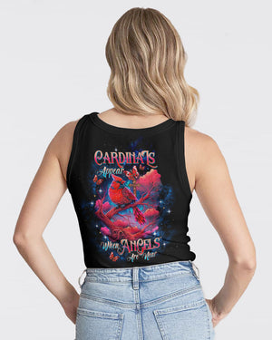 When Cardinals Appear Angels Are Near Women's All Over Print Shirt - Tltw0612242