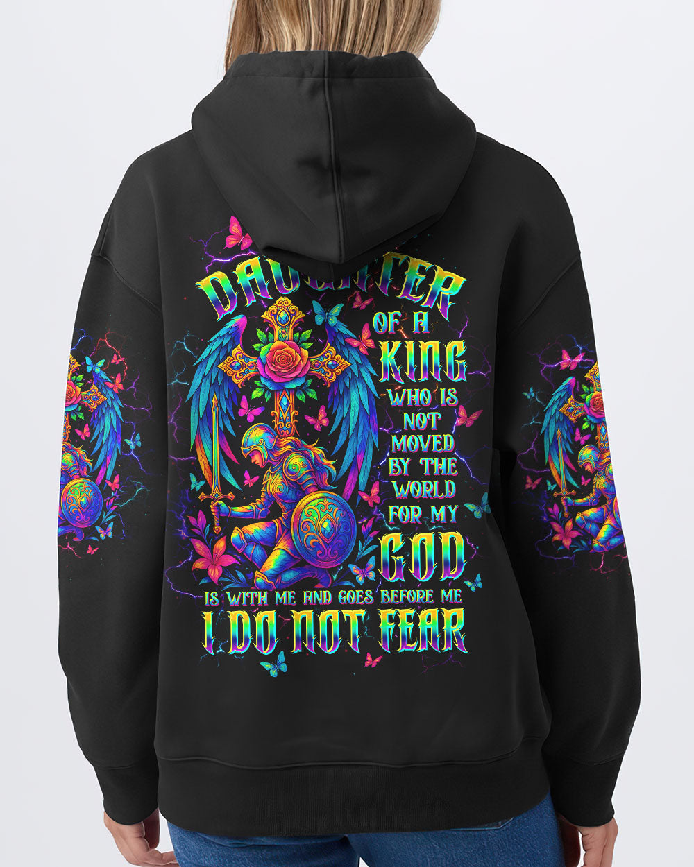 I'm The Daughter Of A King Warrior Women's All Over Print Shirt   - Tltw0707252
