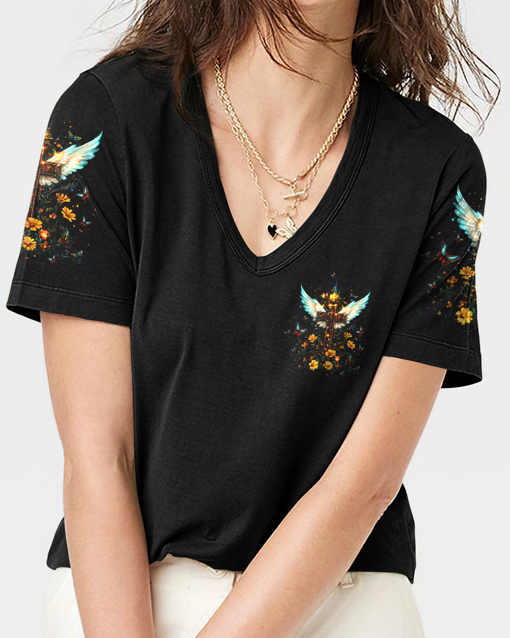With God All Things Are Possible Women's All Over Print Shirt - Tltw0910244
