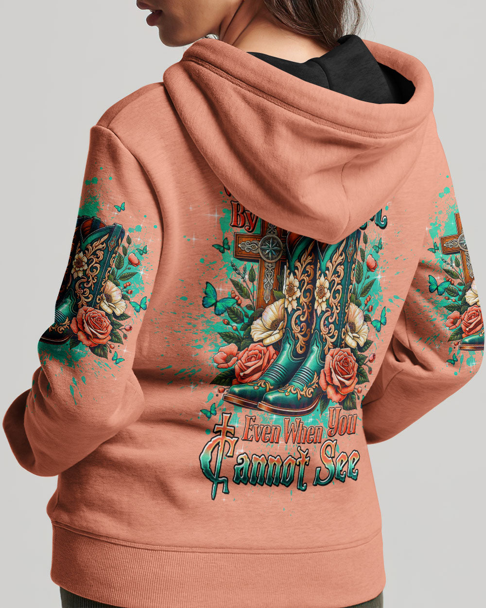 Walk By Faith Even When You Cannot See Women's All Over Print Shirt - Tltw0910253