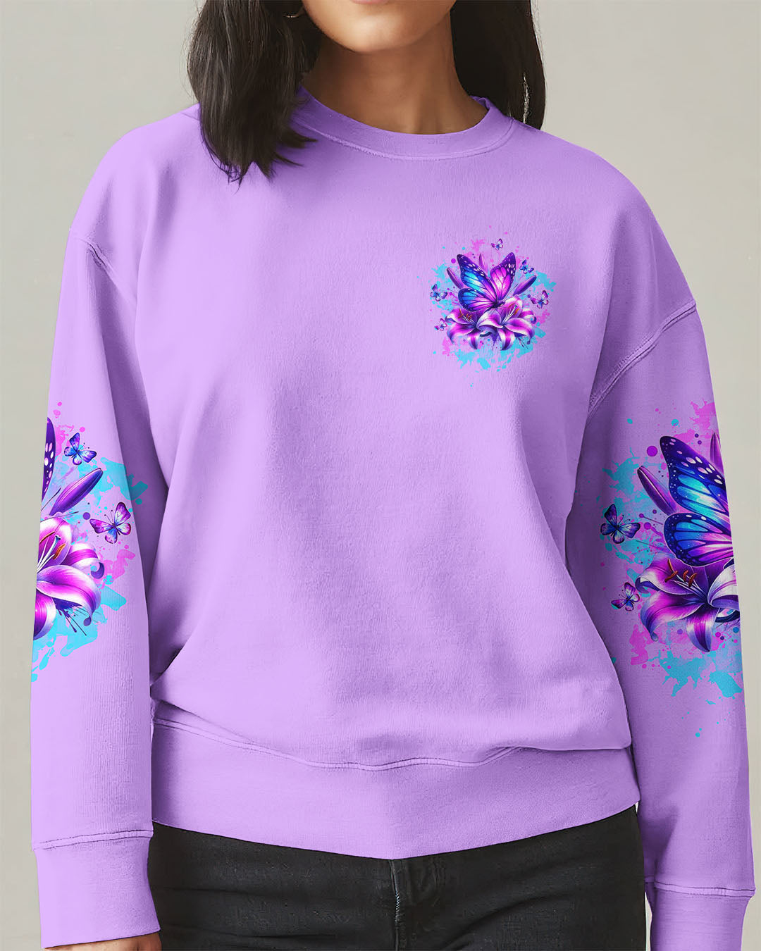 When Butterflies Appear Angels Are Near Women's All Over Print Shirt - Tltw0912244
