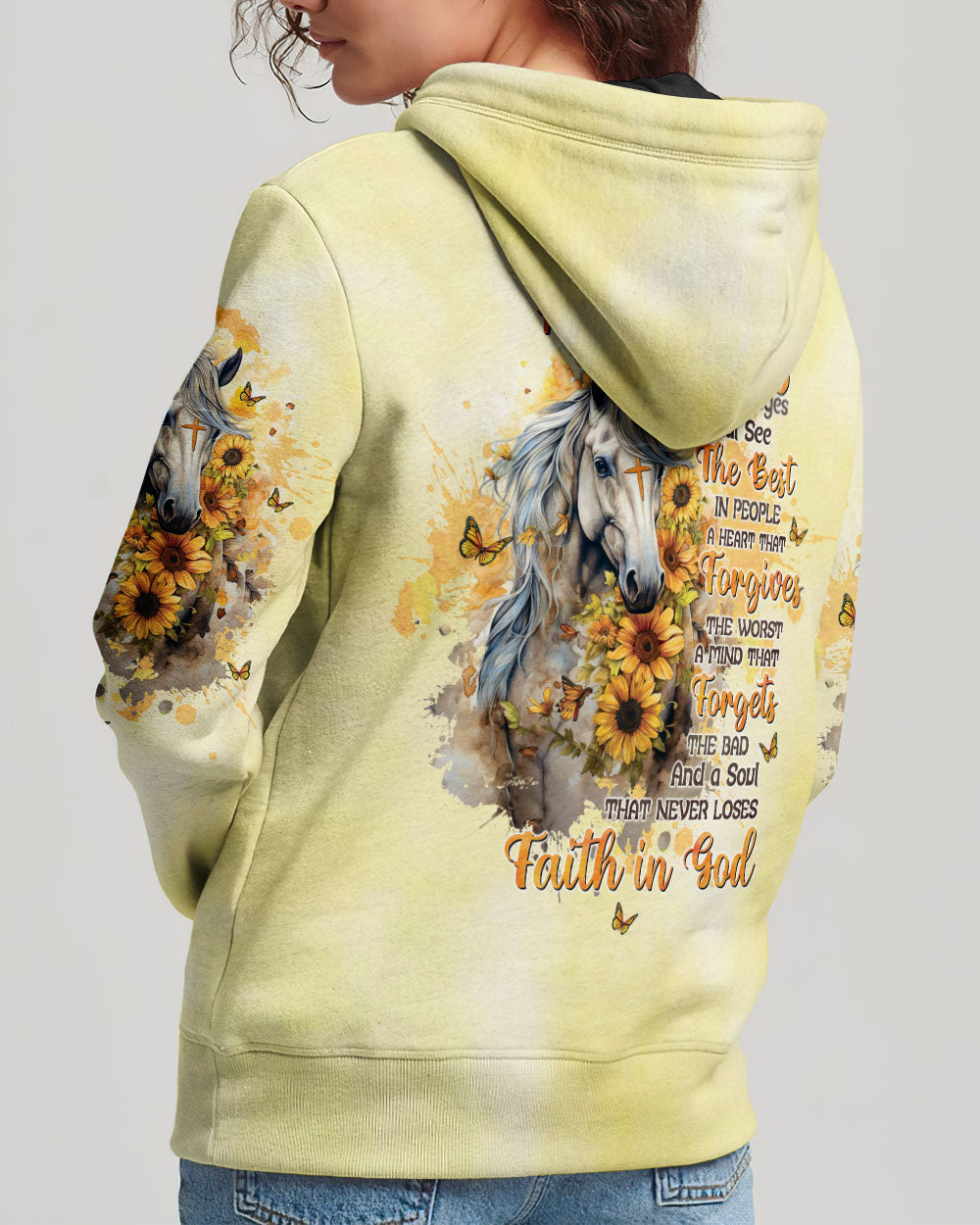 Always Pray To Have Eyes Horses Women's All Over Print Shirt - Tltw1001245