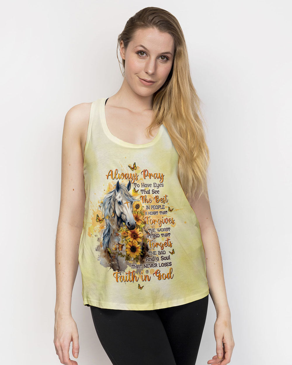 Always Pray To Have Eyes Horses Women's All Over Print Shirt - Tltw1001245