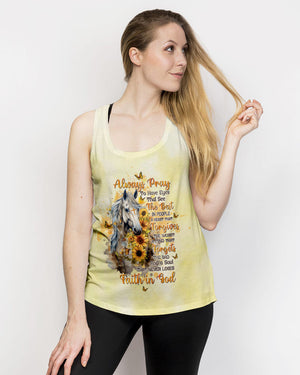 Always Pray To Have Eyes Horses Women's All Over Print Shirt - Tltw1001245