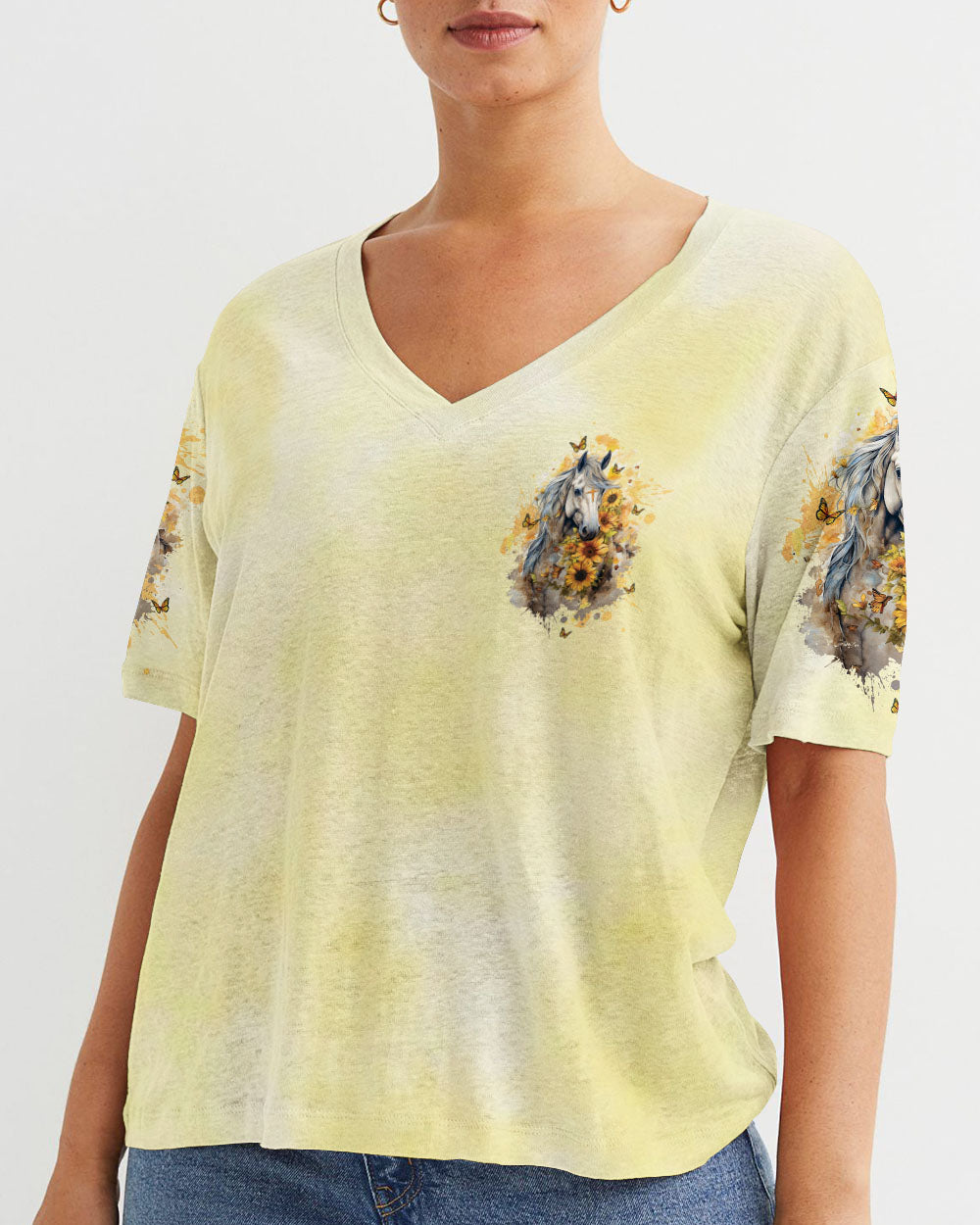 Always Pray To Have Eyes Horses Women's All Over Print Shirt - Tltw1001245
