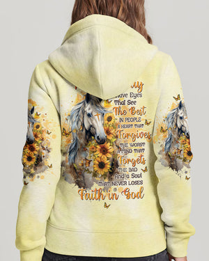 Always Pray To Have Eyes Horses Women's All Over Print Shirt - Tltw1001245