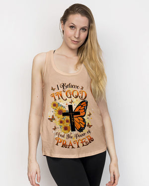 I Believe In God Butterfly Women's All Over Print Shirt - Tltw1001253