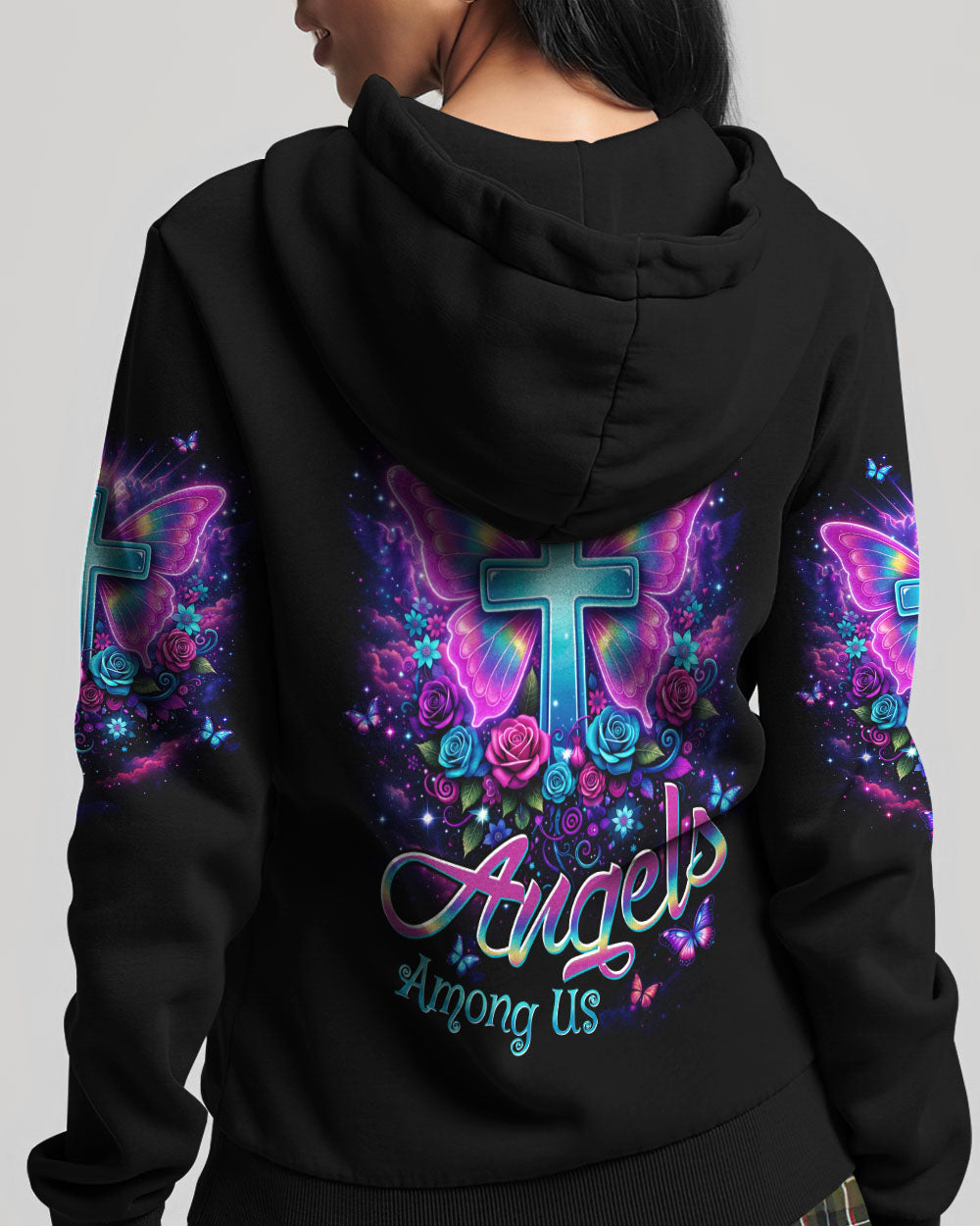 I Believe There Are Angels Among Us Women's All Over Print Shirt - Tltw1003263