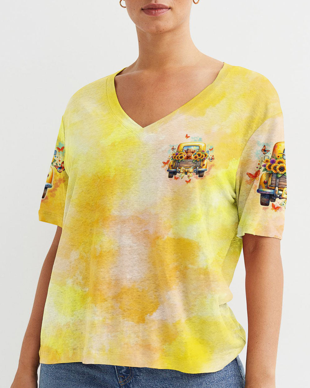 Jesus Take The Wheel Women's All Over Print Shirt  - Tltw1012244