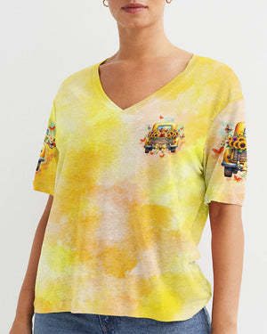Jesus Take The Wheel Women's All Over Print Shirt  - Tltw1012244