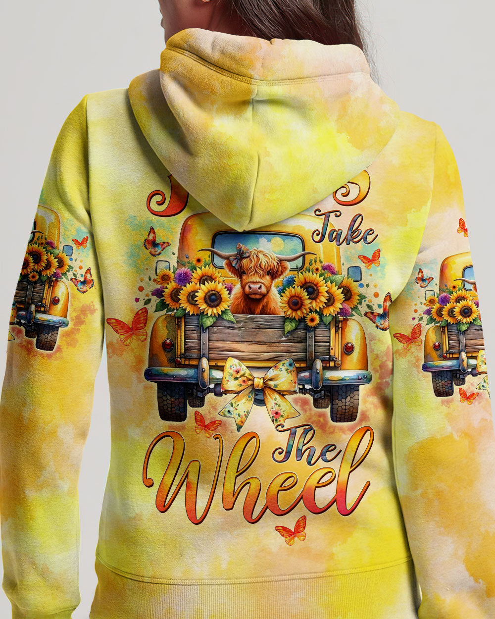 Jesus Take The Wheel Women's All Over Print Shirt  - Tltw1012244