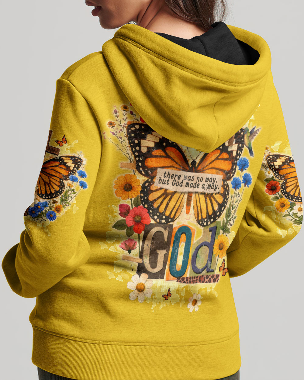 But God Butterfly Women's All Over Print Shirt  - Tltw1102262