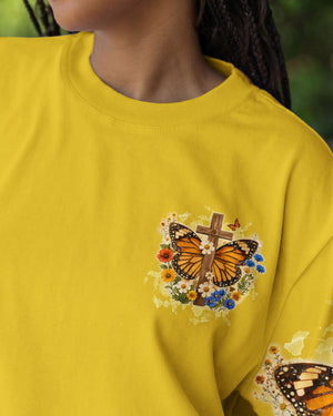 But God Butterfly Women's All Over Print Shirt  - Tltw1102262
