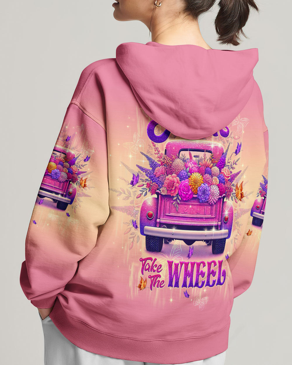 Jesus Take The Wheel Women's All Over Print Shirt - Tltw1202254