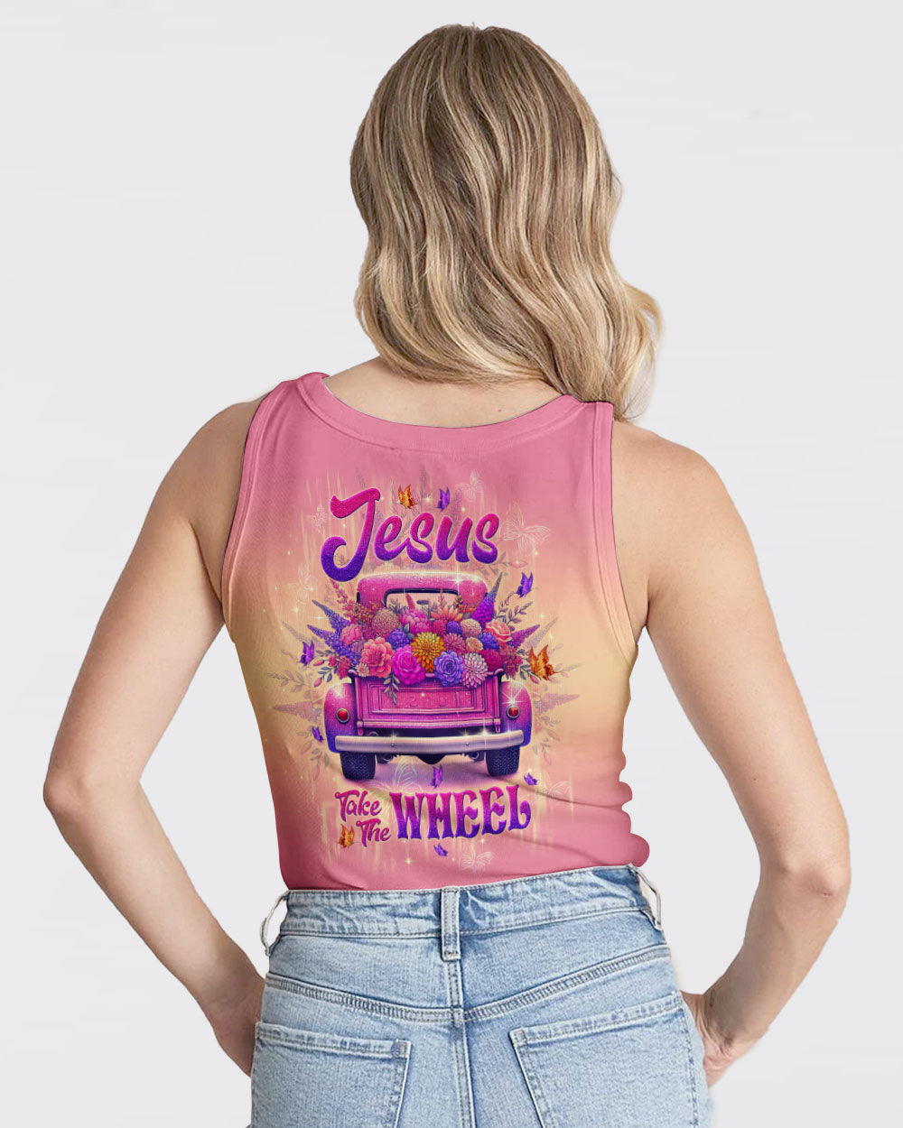 Jesus Take The Wheel Women's All Over Print Shirt - Tltw1202254