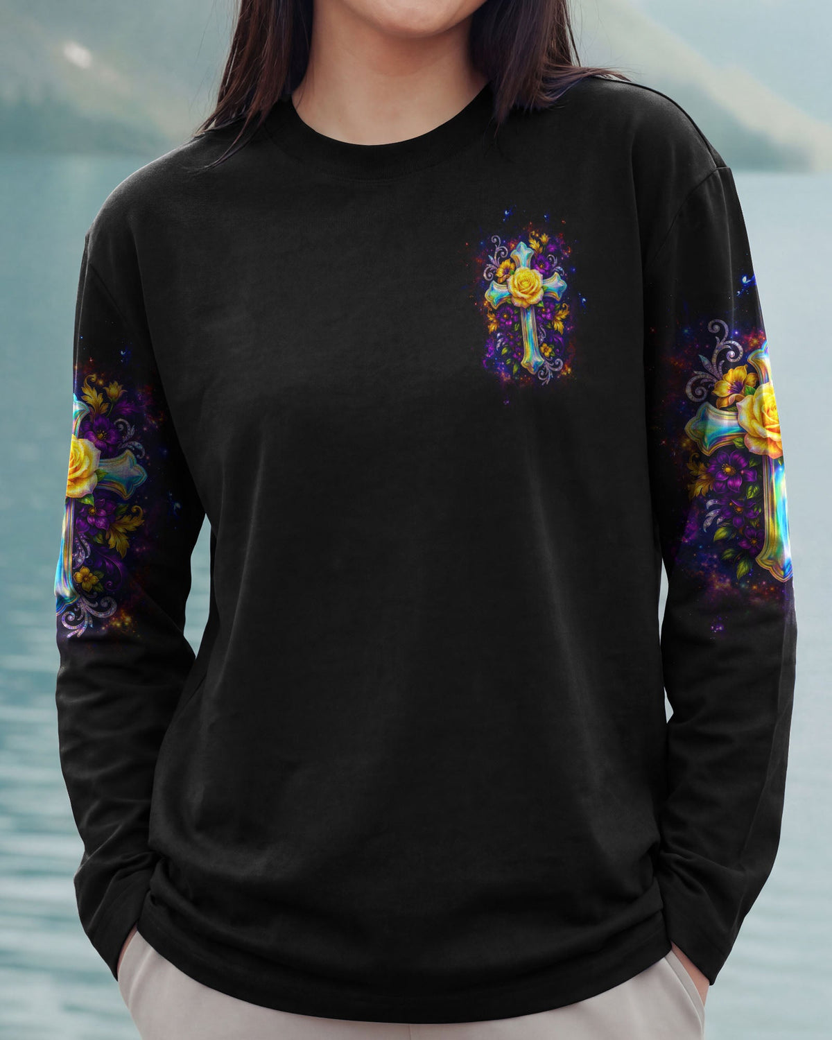 My God Is My Peace  Women's All Over Print Shirt  - Tltw1202263