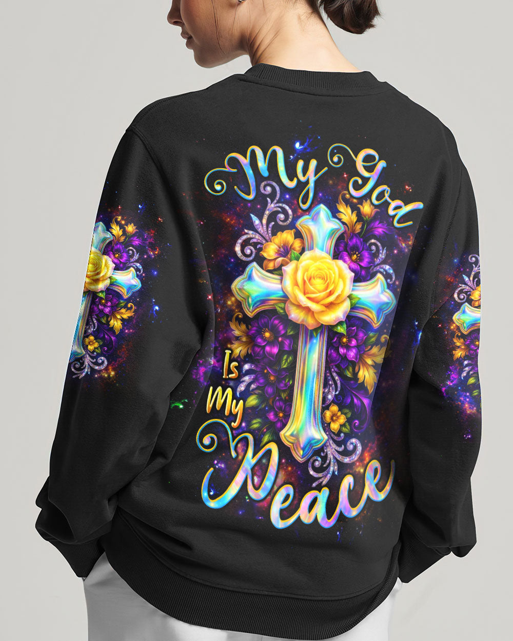 My God Is My Peace  Women's All Over Print Shirt  - Tltw1202263
