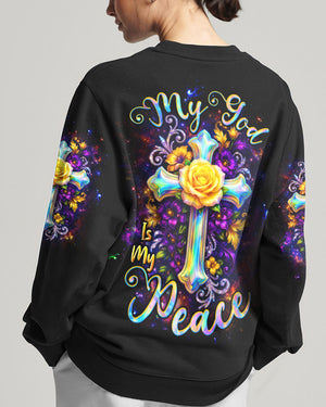 My God Is My Peace  Women's All Over Print Shirt  - Tltw1202263