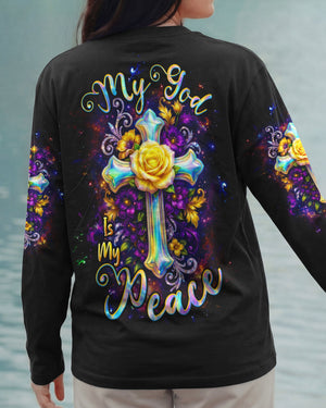My God Is My Peace  Women's All Over Print Shirt  - Tltw1202263