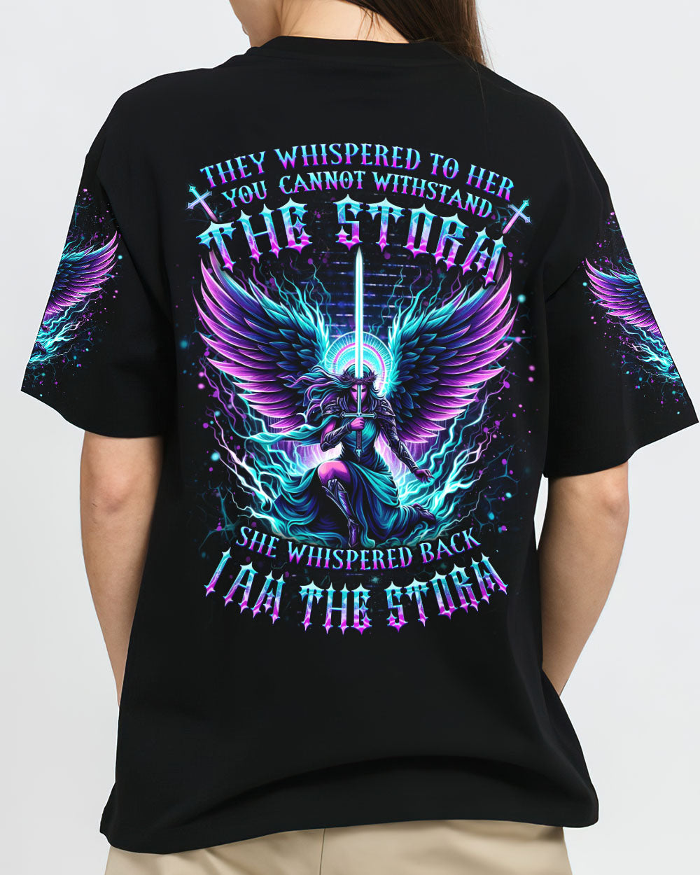 I Am The Storm Cross Women's All Over Print Shirt - Yhdu1203243