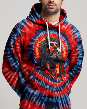 Jesus Halo Of Faith Swirl Men's All Over Print Shirt  -   Tltw1203263