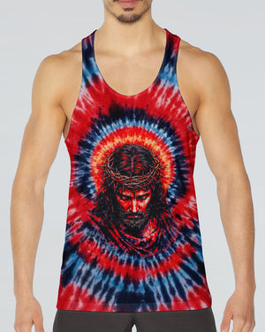 Jesus Halo Of Faith Swirl Men's All Over Print Shirt  -   Tltw1203263