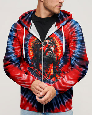 Jesus Halo Of Faith Swirl Men's All Over Print Shirt  -   Tltw1203263