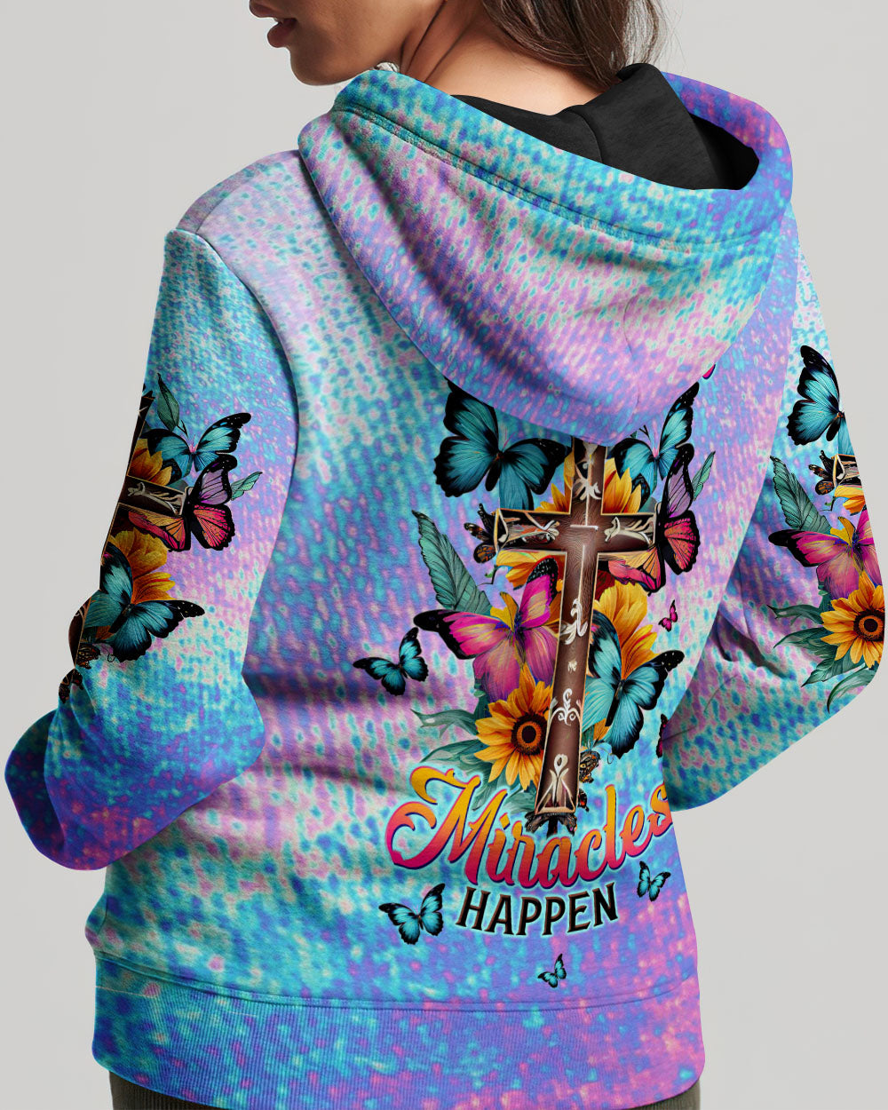 When God Steps In Miracles Happen Women's All Over Print Shirt - Tltw1206245
