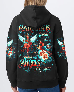 Cardinals Appear When Angels Are Near Women's All Over Print Shirt - Tltw1312245