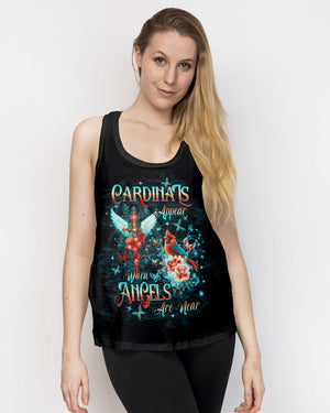 Cardinals Appear When Angels Are Near Women's All Over Print Shirt - Tltw1312245