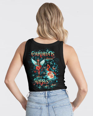 Cardinals Appear When Angels Are Near Women's All Over Print Shirt - Tltw1312245