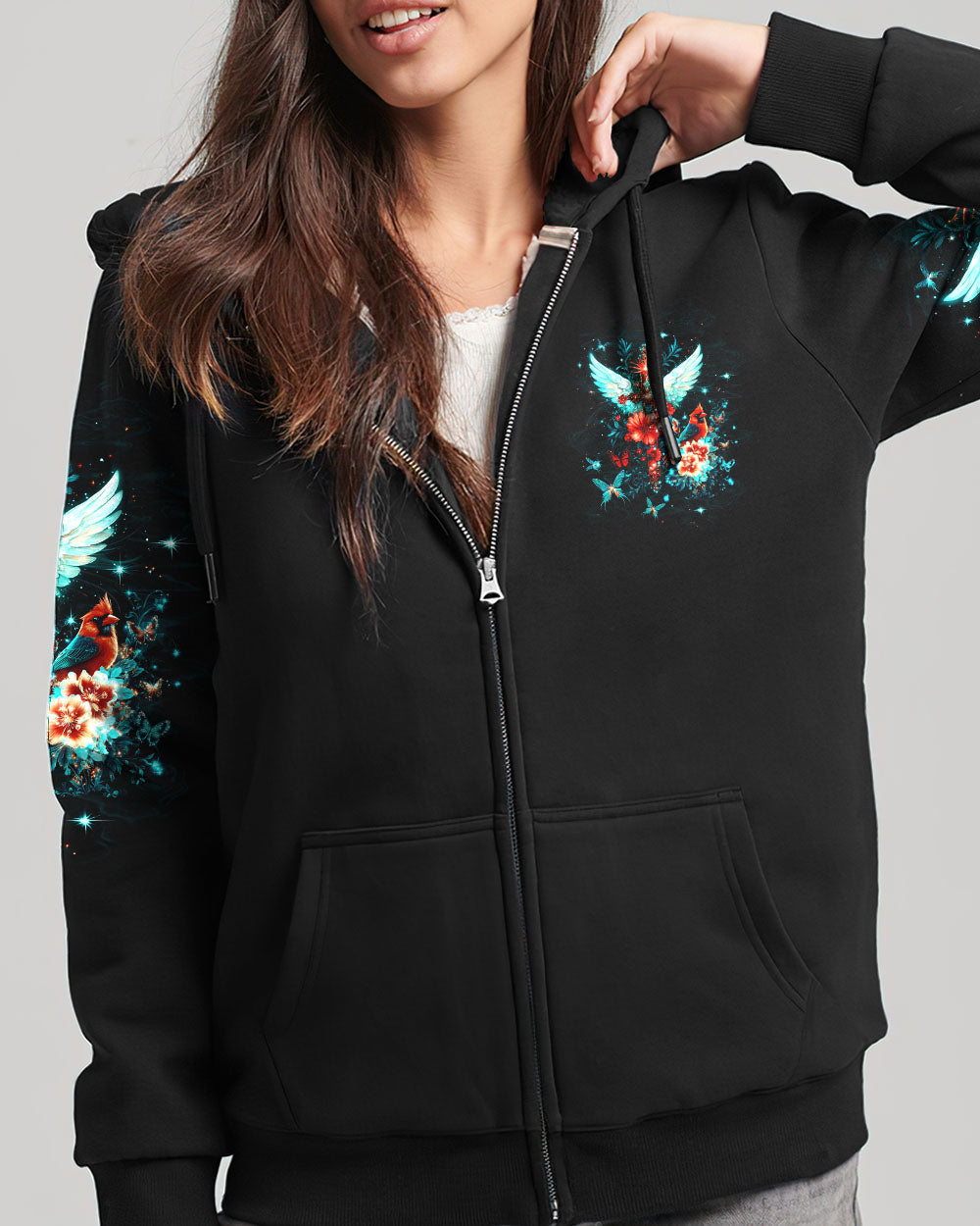 Cardinals Appear When Angels Are Near Women's All Over Print Shirt - Tltw1312245