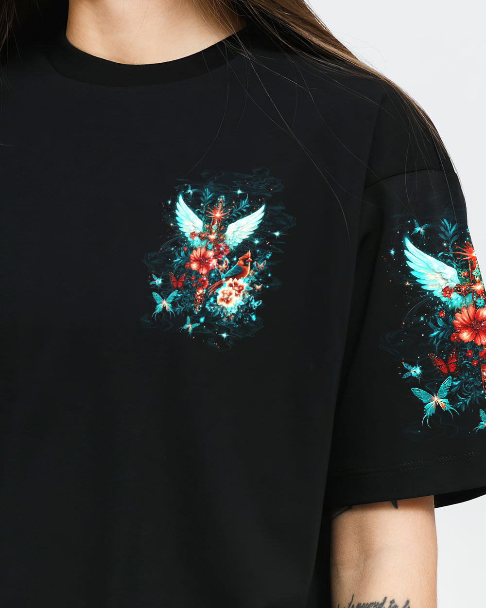 Cardinals Appear When Angels Are Near Women's All Over Print Shirt - Tltw1312245
