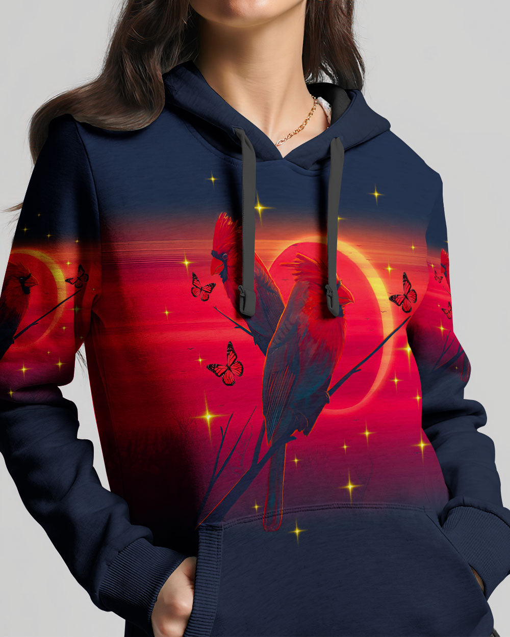 Cardinals Appear When Angels Are Near Women's All Over Print Shirt - Tltw1401254