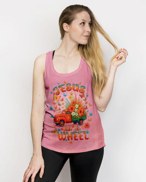 Jesus Take The Wheel Women's All Over Print Shirt   - Tltw1504254