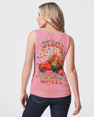 Jesus Take The Wheel Women's All Over Print Shirt   - Tltw1504254