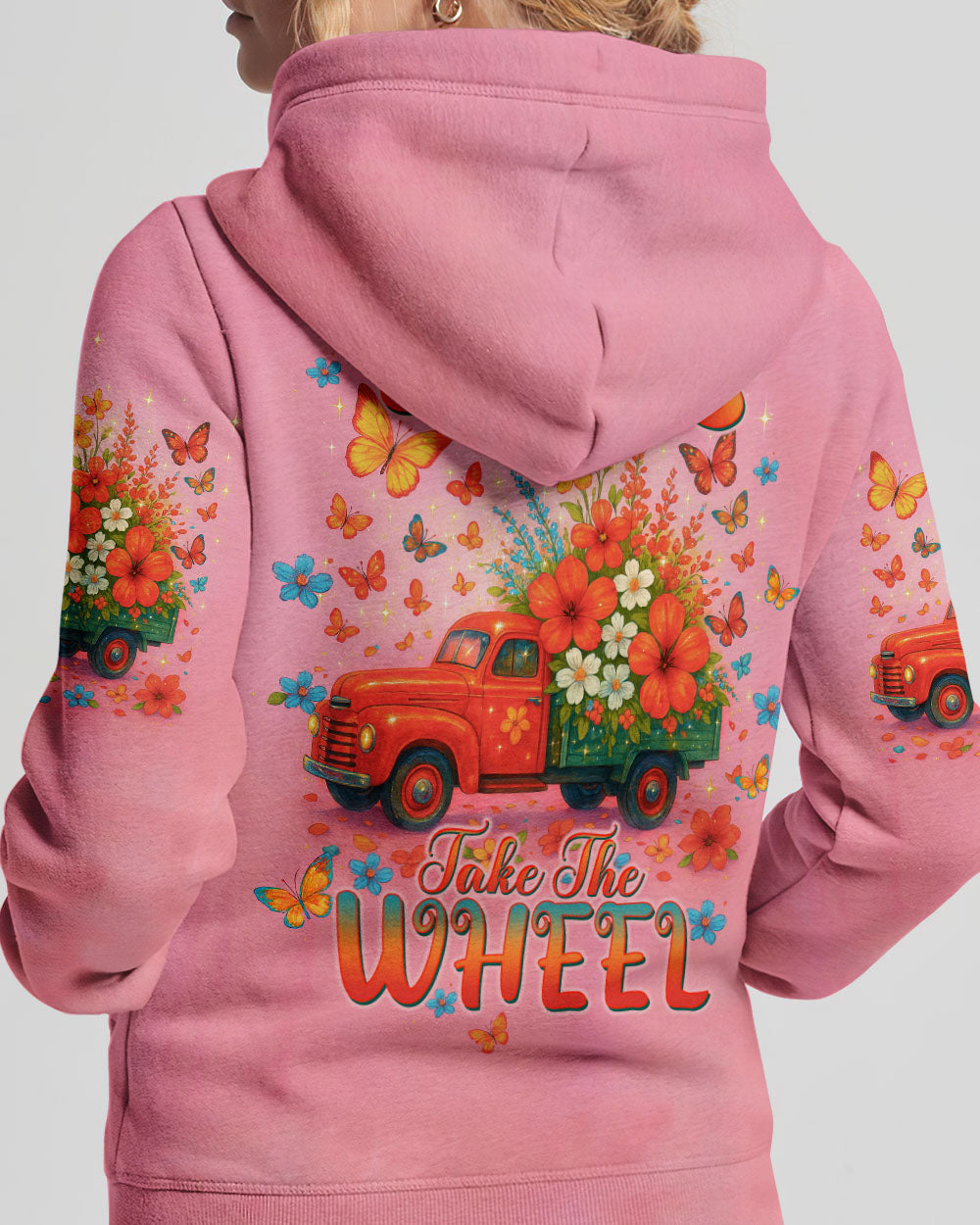 Jesus Take The Wheel Women's All Over Print Shirt   - Tltw1504254