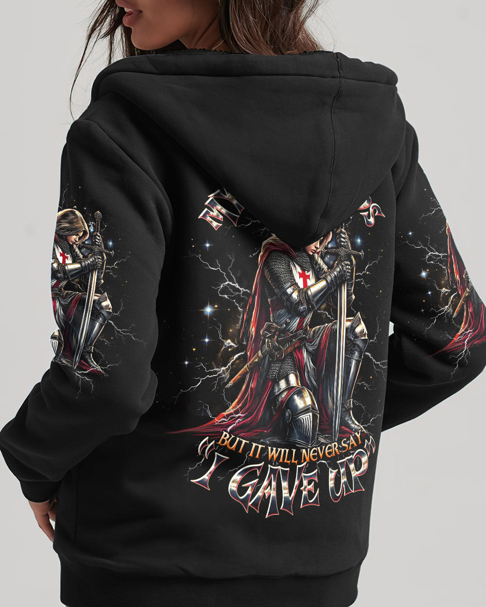 I Don't Know How My Story Ends Warrior Women's All Over Print Shirt   - Tltw1605253